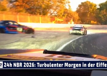 24h NBR: Verstappen-AMG mit Lucas Auer am Steuer führt nach turbulenter Nacht beim 24h-Rennen