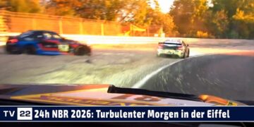 24h NBR: Verstappen-AMG mit Lucas Auer am Steuer führt nach turbulenter Nacht beim 24h-Rennen