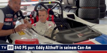 MOTOR TV22: Can-Am Legende mit 840 PS von Eddy Althoff sorgt für Gänsehaut in Hockenheim
