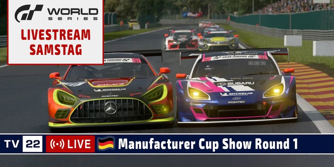 🇩🇪 LIVE: Gran Turismo World Series 2026 | Runde 1 Mailand – Manufacturers Cup Show 23. Mai 2026