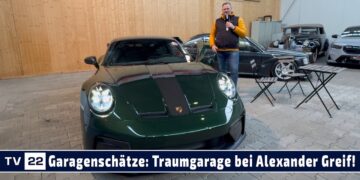 Garagenschätze: 992 GT3 Weissach vs. Alpina B8 GT – Traumgarage bei Alexander Greif
