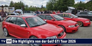 MOTOR TV22: Die besten Bilder der Golf GTI Tour 2026