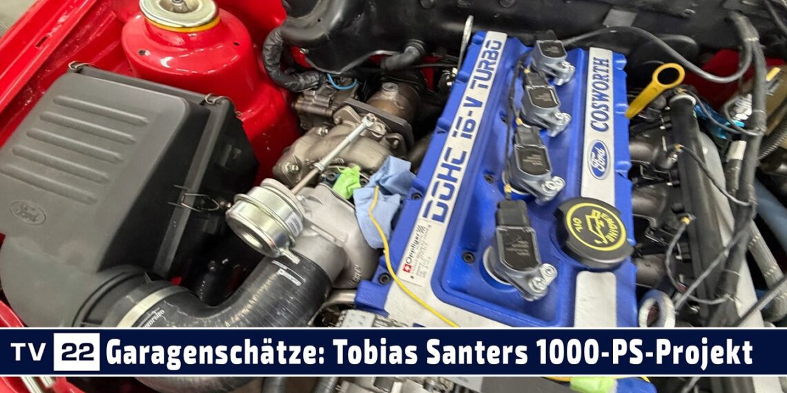Garagenschätze: Legendärer Ford Escort Cosworth mit WRC-Technik & über 600 PS bei Tobias Santer