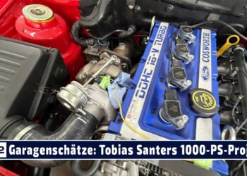Garagenschätze: Legendärer Ford Escort Cosworth mit WRC-Technik & über 600 PS bei Tobias Santer