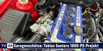 Garagenschätze: Legendärer Ford Escort Cosworth mit WRC-Technik & über 600 PS bei Tobias Santer