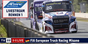 🇩🇪 LIVE Truck Grand Prix Misano: R1 Goodyear FIA European Truck Racing Ch’ship – 30.05.2026