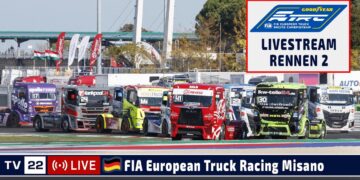 🇩🇪 LIVE Truck Grand Prix Misano: R2 Goodyear FIA European Truck Racing Ch’ship – 30.05.2026