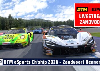 🇩🇪 LIVE DTM Zandvoort Runde 2 | DTM eSports Championship 2026