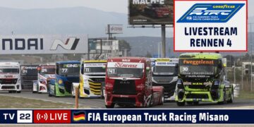 🇩🇪 LIVE Truck Grand Prix Misano: R4 Goodyear FIA European Truck Racing Ch’ship – 31.05.2026