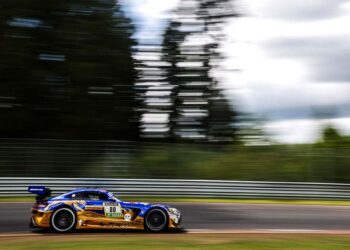 Tagesbestzeit für RAVENOL Mercedes-AMG