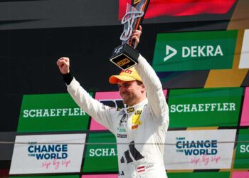 Neuer Tabellenführer in der DTM: Mercedes-AMG-Pilot Lucas Auer