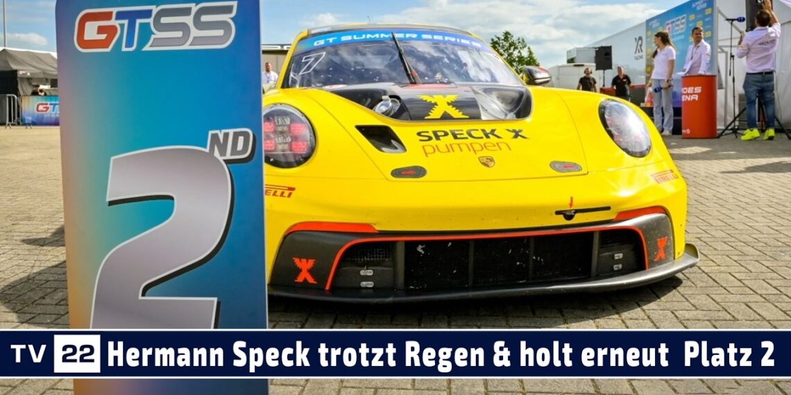 MOTOR TV22: Drei Podestplätze für Hermann Speck – Erfolgreiches GT Summer Series Wochenende