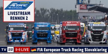 🇩🇪 LIVE Truck Grand Prix Slovakiaring: R2 Goodyear FIA European Truck Racing Ch’ship – 06.06.2026