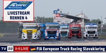 🇩🇪 LIVE Truck Grand Prix Slovakiaring: R4 Goodyear FIA European Truck Racing Ch’ship – 07.06.2026