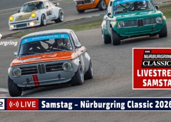 🇩🇪 LIVE Samstag Nürburgring Classic 2026 – Das große Race Event feiert den historischen Motorsport