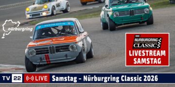 🇩🇪 LIVE Samstag Nürburgring Classic 2026 – Das große Race Event feiert den historischen Motorsport
