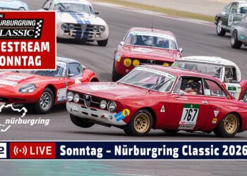 🇩🇪 LIVE Sonntag Nürburgring Classic 2026 – Das große Race Event feiert den historischen Motorsport