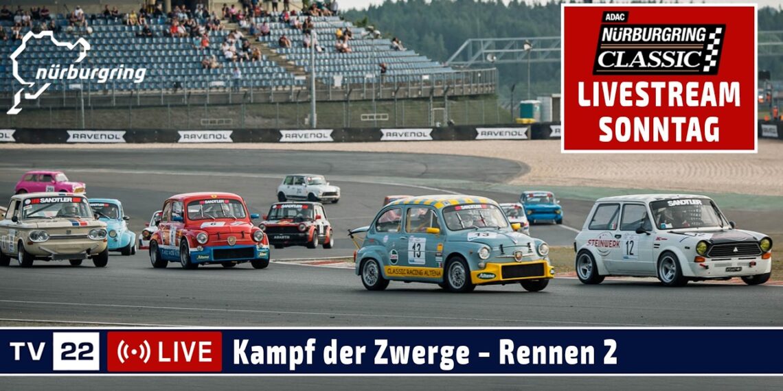 🇩🇪 LIVE Kampf der Zwerge Rennen 2 – Sonntag Nürburgring Classic 2026