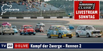🇩🇪 LIVE Kampf der Zwerge Rennen 2 – Sonntag Nürburgring Classic 2026