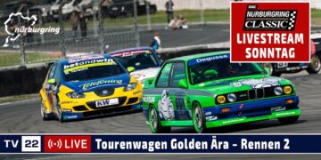 🇩🇪 LIVE Tourenwagen Golden Ära Rennen 2 – Sonntag Nürburgring Classic 2026