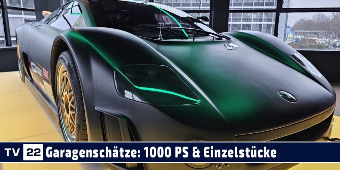 Garagenschätze: Diese Halle ist pure Gänsehaut – Seltene Prototypen & Supersportwagen im Pace Museum
