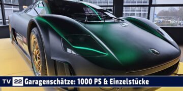 Garagenschätze: Diese Halle ist pure Gänsehaut – Seltene Prototypen & Supersportwagen im Pace Museum