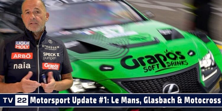 TV22 Motorsport Update: Le Mans, Glasbach und Motocross – Das war die Motorsport-Woche!