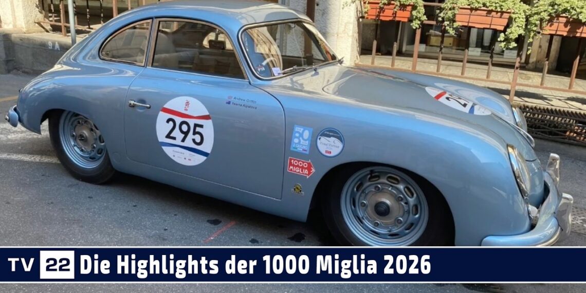 MOTOR TV22: Die schönsten Bilder der 1000 Miglia 2026 – Das rollende Museum Italiens