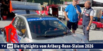 MOTOR TV22: Die besten Bilder & Stimmen vom Arlberg-Renn-Slalom in Stuben 2026