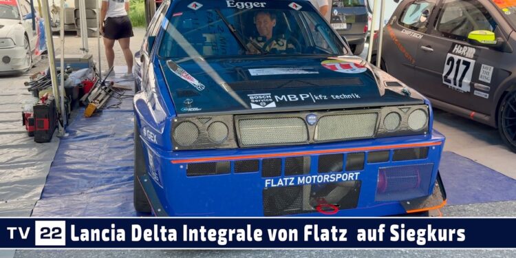 MOTOR TV22: Klassensieg für Kurt Flatz im Lacia Delta Integrale beim Arlberg-Renn-Slalom in Stuben