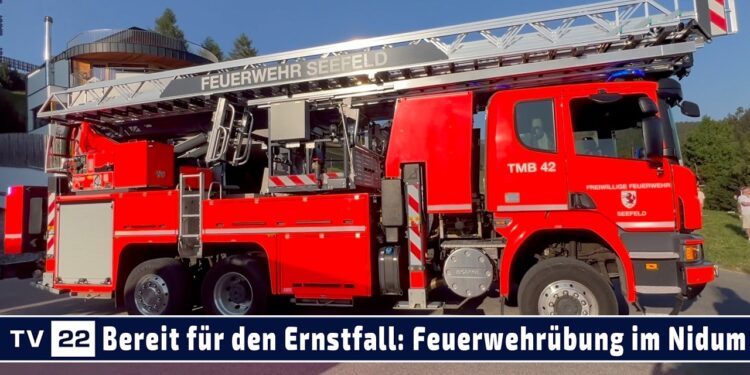 Blick hinter die Kulissen: So trainieren Tirols Feuerwehren den Ernstfall | Hotelbrand im Nidum