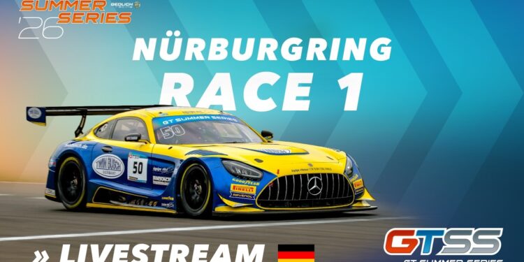 🇩🇪 LIVE: GT Summer Series 2026 | Nürburgring | Rennen 1 GT3, GT4, Porsche, Ferrari, Lamborghini