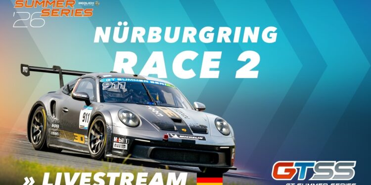 🇩🇪 LIVE: GT Summer Series 2026 | Nürburgring | Rennen 2 GT3, GT4, Porsche, Ferrari, Lamborghini