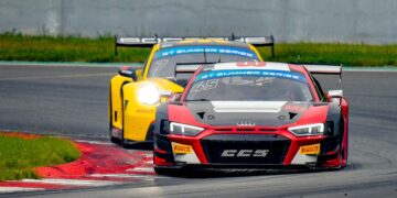 Thomas Westarp (vorne) klassierte sich in der GT Summer Series dreimal vor Hermann Speck (hinten) (Foto: GT Summer Series)