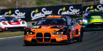 Ihre ersten Verfolger im BMW: Leyton Fourie/Tim Zimmermann
