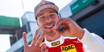 Kelvin van der Linde feierte auf dem Dekra Lausitzring seinen 30. Geburtstag