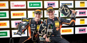 Leyton Fourie und Tim Zimmermann haben das Rennen gewonnen und sind Halbzeitmeister