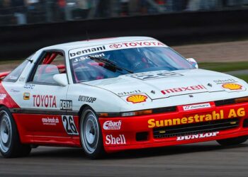 Nach fast 40 Jahren zurück am Norisring: die Toyota Supra Mk3 DTM.