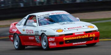 Nach fast 40 Jahren zurück am Norisring: die Toyota Supra Mk3 DTM.
