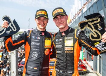 Tim Zimmermann und Leyton Fourie bei ihrem ersten Saisonsieg in Zandvoort