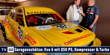 Garagenschätze: Der Schweizer Bergmeister Hans Schori und seine spektakulären Mitsubishi Evo