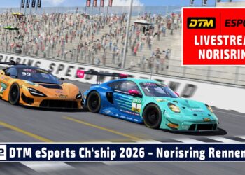 🇩🇪 LIVE DTM Norisring Runde 4 | DTM eSports Championship 2026