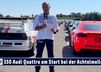 1.300 PS Audi TT gegen die Quattros – Die Achtelmeile am Flugplatz Laakirchen | quattrolegende 2026