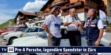 MOTOR TV22: Strietzel Stuck beim ganz besonderen Porsche-Treffen in Zürs