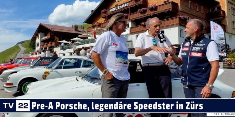MOTOR TV22: Strietzel Stuck beim ganz besonderen Porsche-Treffen in Zürs