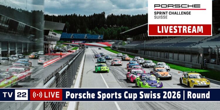 LIVE: Porsche Sports Cup Swiss 2026 | Round 4 | Red Bull Ring | Livestream 18.07.2026