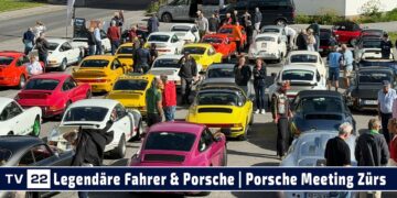 Klaus Ludwig, Christian Geistdörfer & Hans-Joachim Stuck beim Porsche Meeting in Zürs 2016