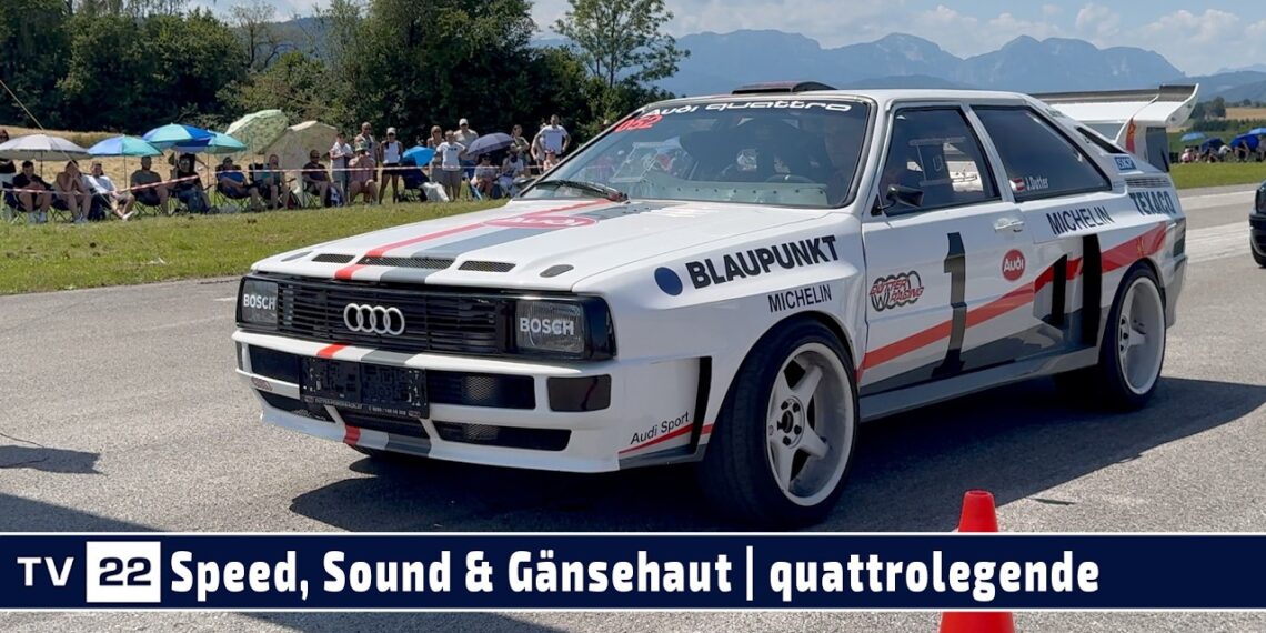 MOTOR TV22: Es geht weiter mit über 350 Audi von der schnellsten Achtelmeile | quattrolegende