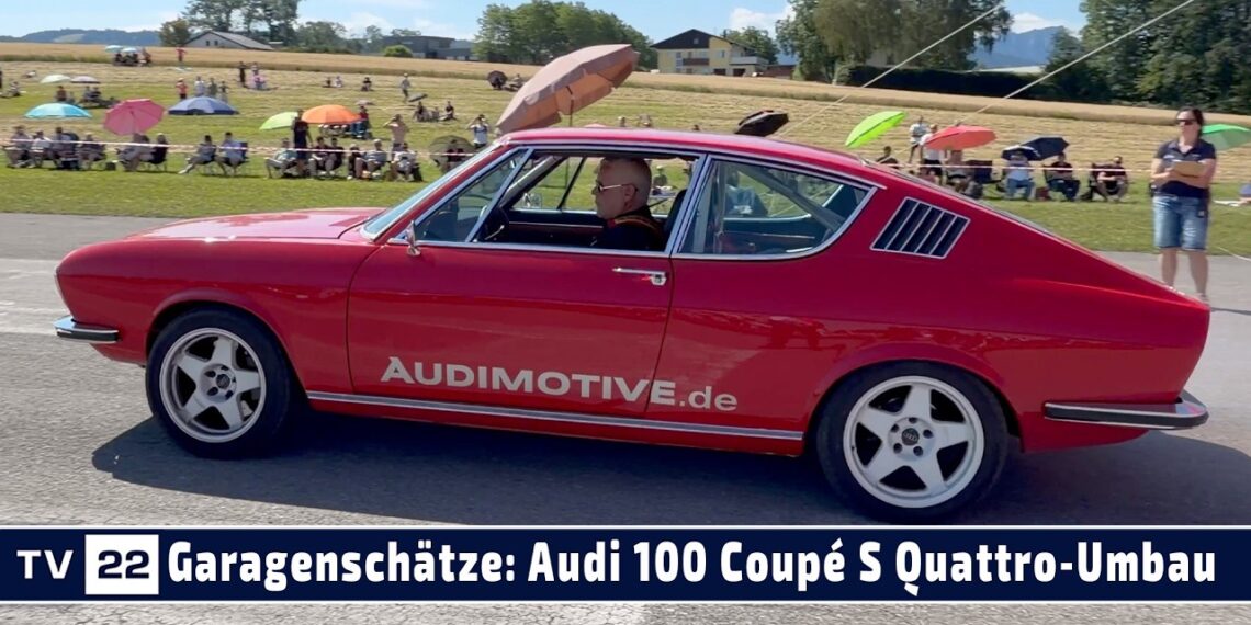 Garagenschätze: Audi 100 Coupé S Monster mit Quattro-Technik und bis zu 600 PS