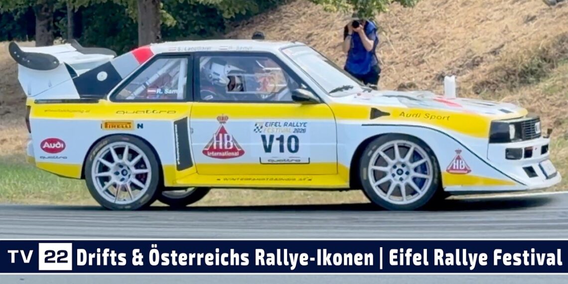 MOTOR TV22: Die ersten Drifts und die Rallye-Legenden aus Österreich beim Eifel Rallye Festival